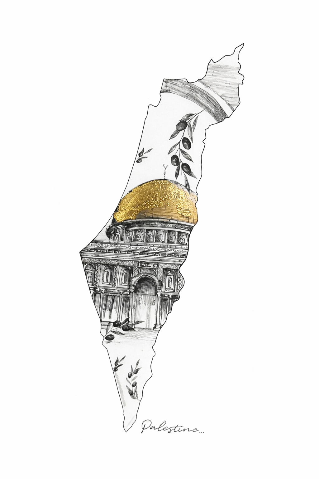 Palestine Print